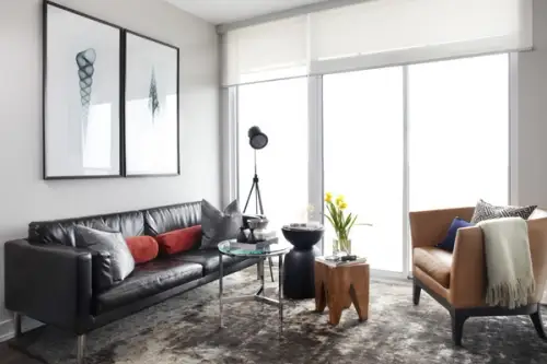 Apartament din Toronto cu un design coerent, elegant, sobru