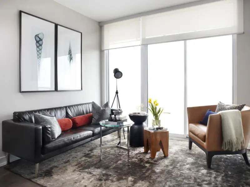 Apartament din Toronto cu un design coerent, elegant, sobru