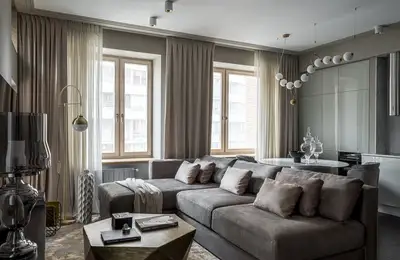 Neutral Tones Elegance: The Story of a Modern 3-Bedroom Apartment