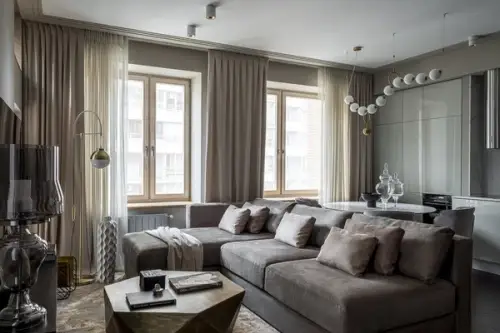 Eleganta in tonuri neutre povestea unui apartament modern de 3 camere