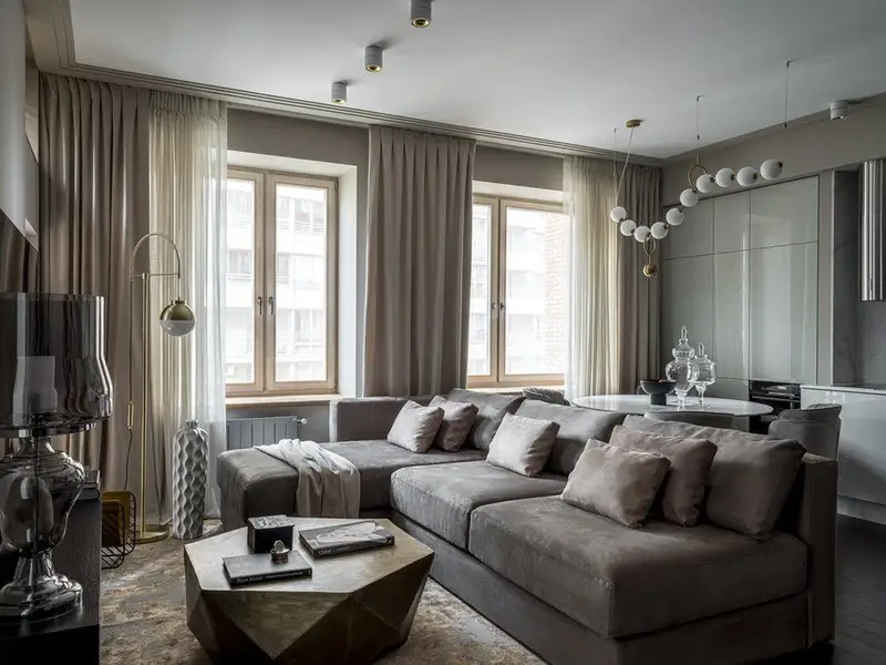 Eleganta in tonuri neutre povestea unui apartament modern de 3 camere