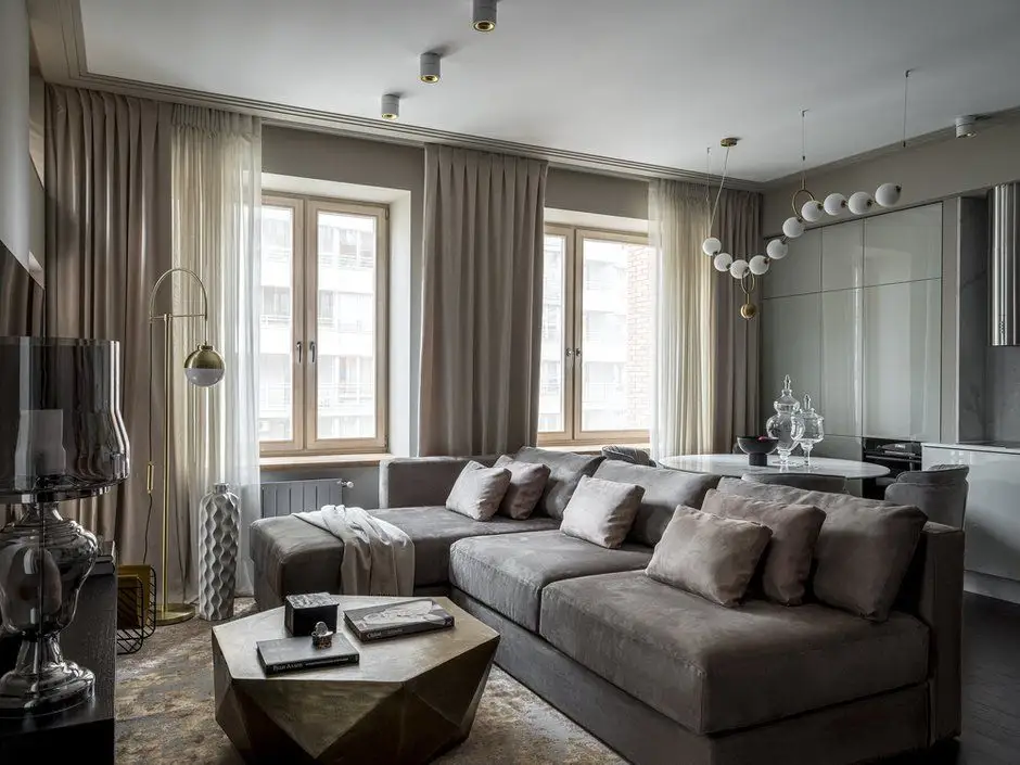 Neutral Tones Elegance: The Story of a Modern 3-Bedroom Apartment