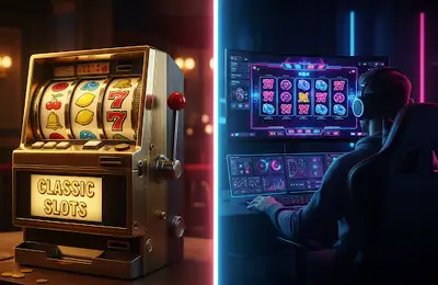 Diferențele dintre sloturile clasice și cele video moderne