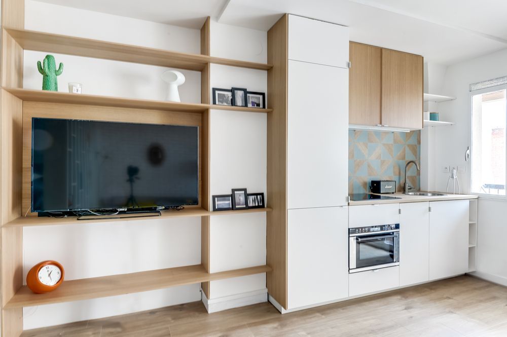 Amenajarea unui spatiu de 25 mp  echilibrul perfect intre functional si estetic