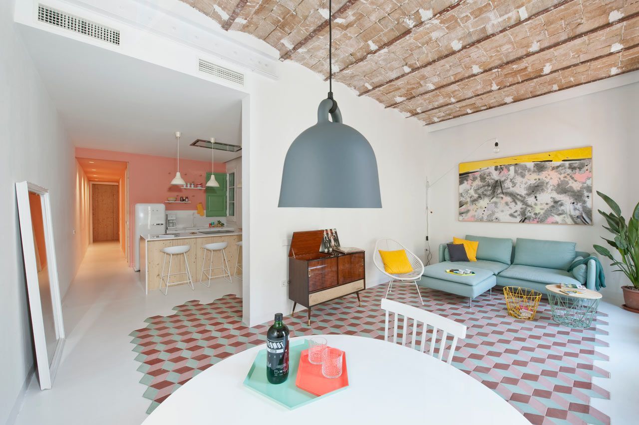 Barcelona Residence: Art Nouveau Architecture Translated into a Contemporary Language
