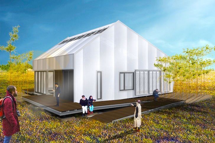 ergy Efficient Casa Orhidee with Evaporative Cooling System