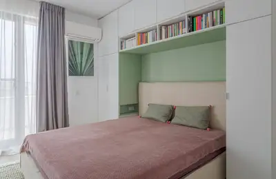 Three-Bedroom Apartment Decorated in Pastel Tones for a Young Family in Bucharest