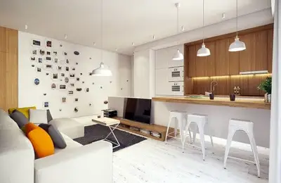 Bright Apartment Decorated with Imagination