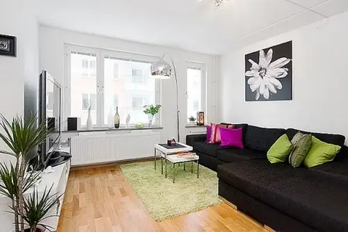 O amenajare minimalista pentru un apartament de 39 mp