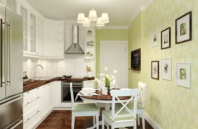Kitchen Design in a Comfortable and Pleasant Style