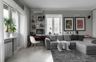 An Apartment Tailored for a Bachelor: How to Impress Through Elegance