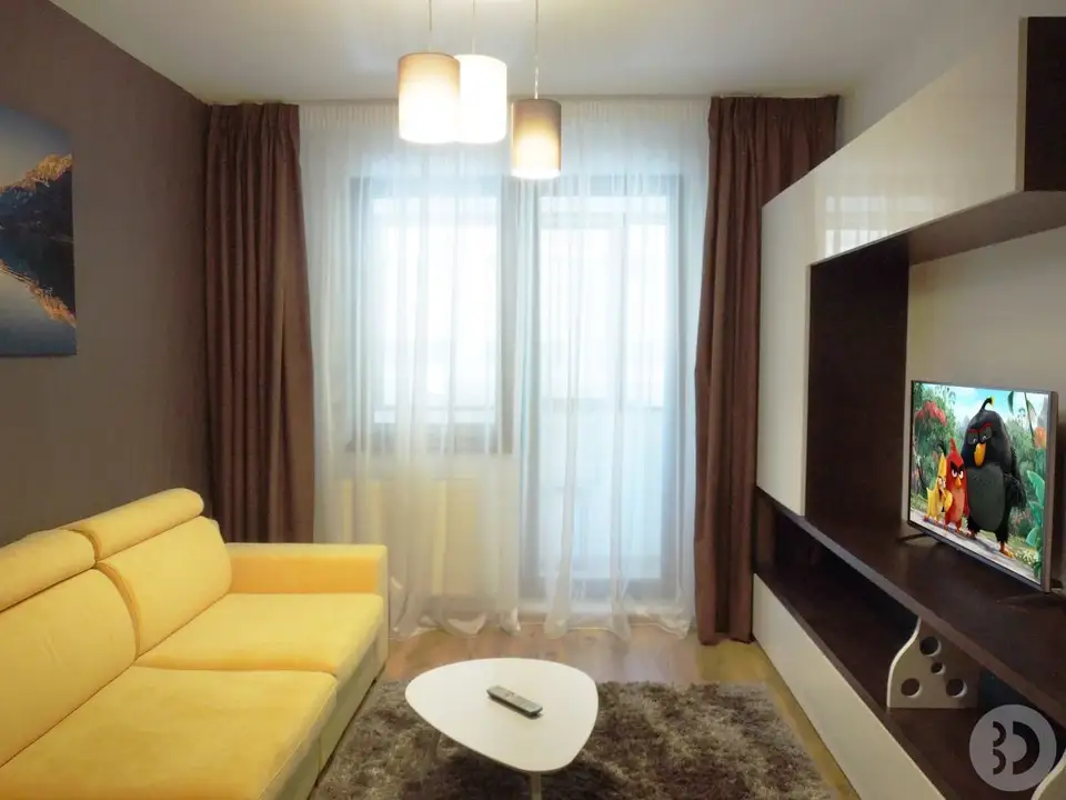 Practical and Functional Design of a Two-Bedroom Apartment in Bucharest