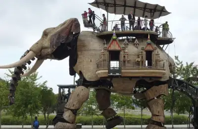 The Whimsical Elephant-Shaped House That Can Accommodate 40 People!