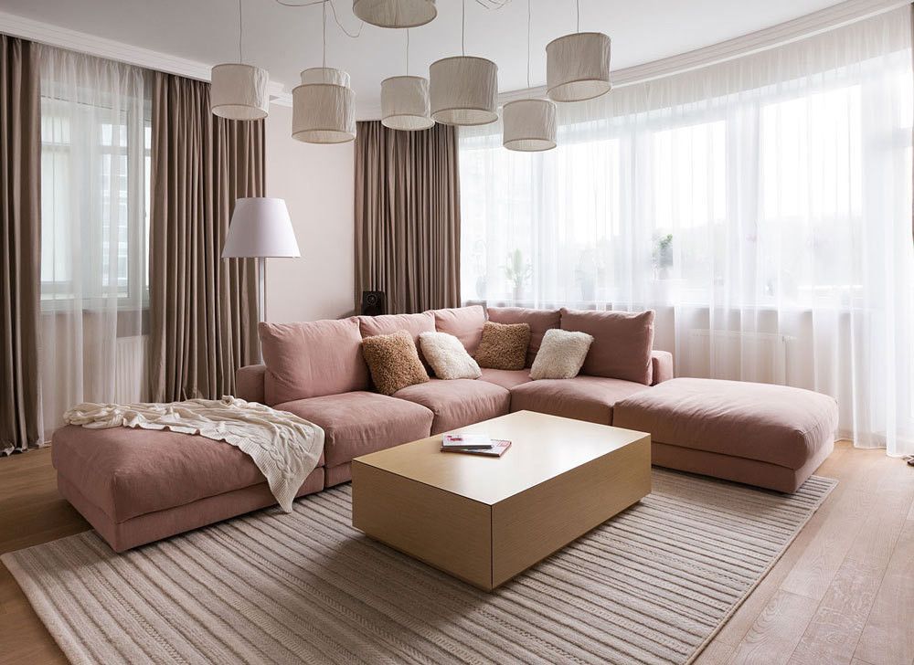 Scandinavian-Inspired Modern Design for 60 Square Meters