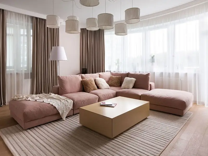Design modern cu influente scandinave pentru 60 de mp