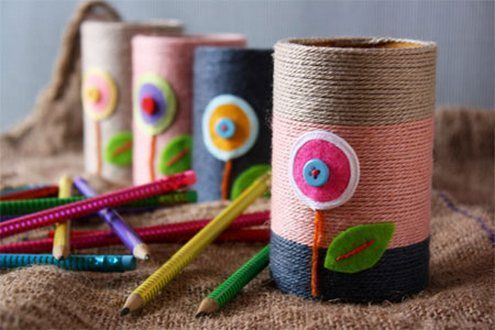 DIY Projects with Recycled Cardboard Tubes