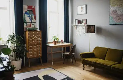 Adding Charm to Your Home Office with Curtains and Rugs
