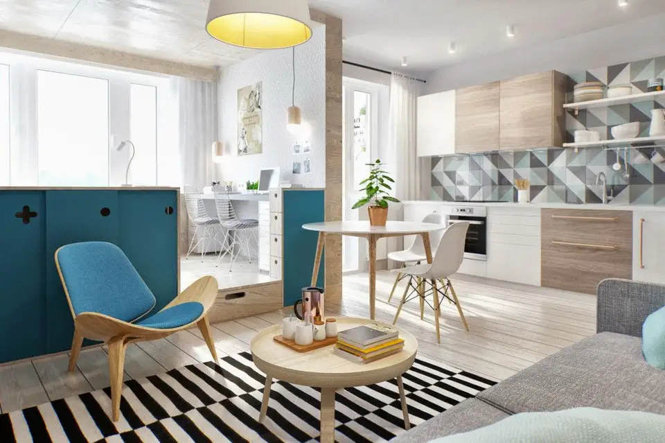 A Functional Apartment Furnished in 40 sq m