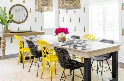 Holiday Home Full of Creativity and Color