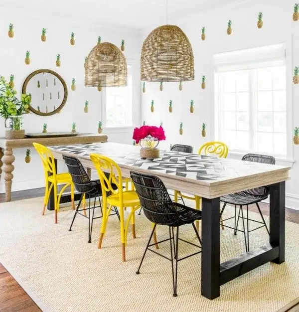 Holiday Home Full of Creativity and Color