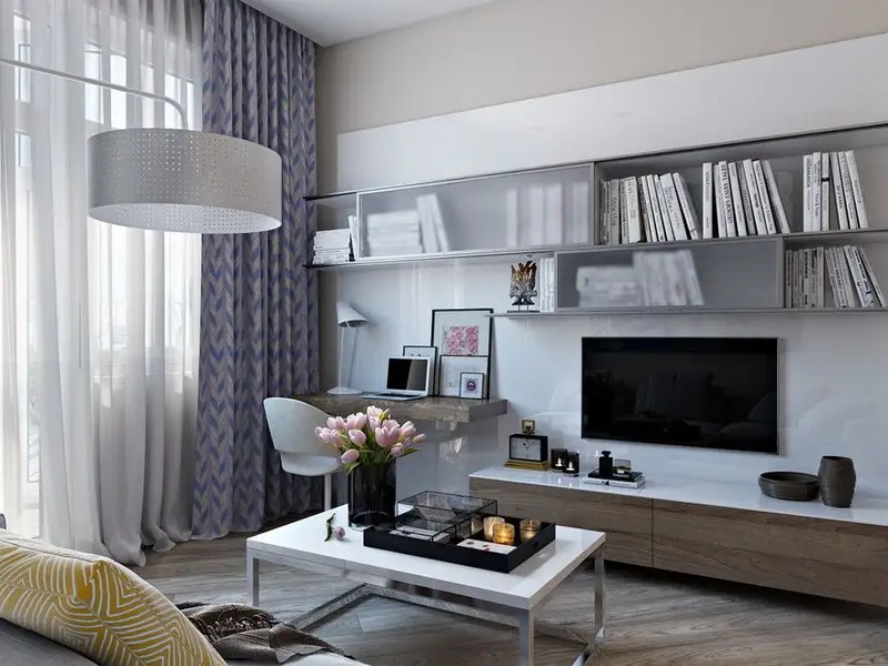 O amenajare tinereasca intr-un apartament de 2 camere