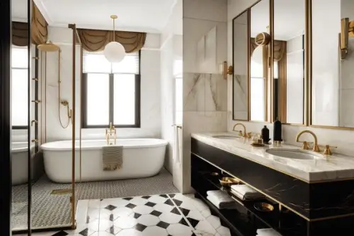 Amenajarea unei băi în stil Art Deco: Ghid practic