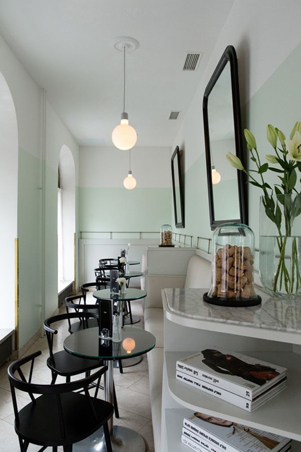 Black and White Interiors for Spacious Homes