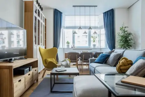 Amenajare cu stil intr-un apartament de 118 mp