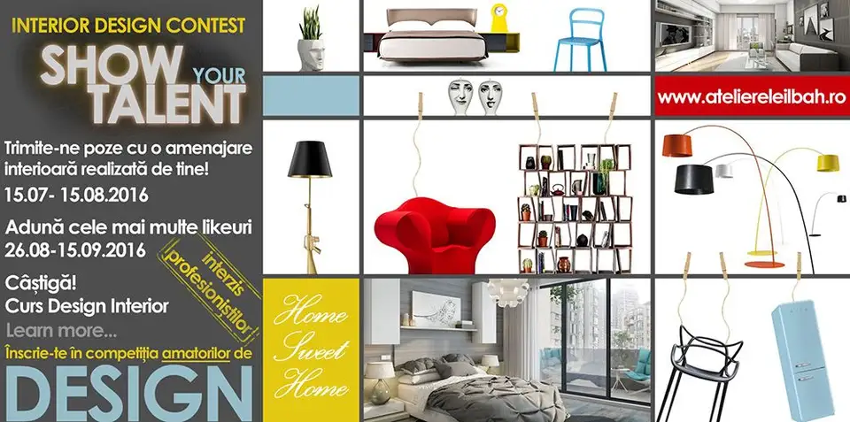 Interior Design Competition Organized by Atelierele Ilbah