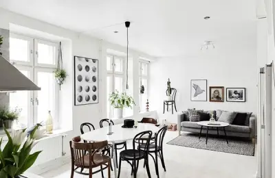 Old and New in an Authentic Scandinavian Design