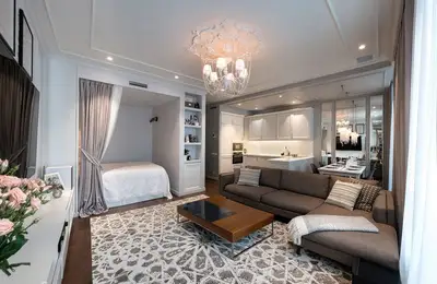 Classic Style with Modern Accents in the Design of a 67 sq m Apartment for a Family of Four