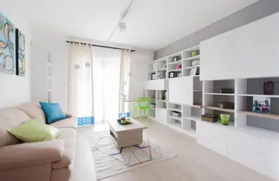 Studio Apartment Design in Arad: Multifunctional, Colorful & Cheerful Space