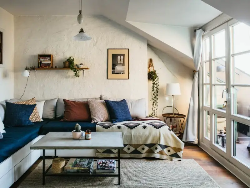 Un apartament de 3 camere ca un vis frumos intr-o mansarda