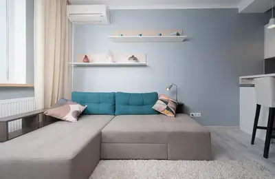 Design for a Young Couple in a 50 sqm Apartment
