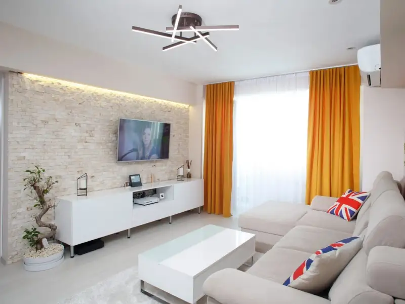 Amenajare apartament smart tech cu influente londoneze
