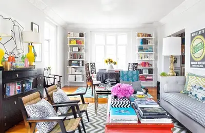A Small and Colorful Central Apartment