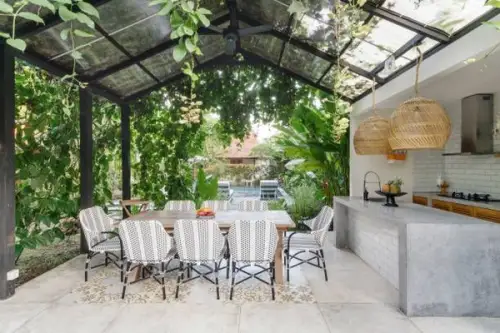 Tipuri de bucătării de vară ce merită construite în curte