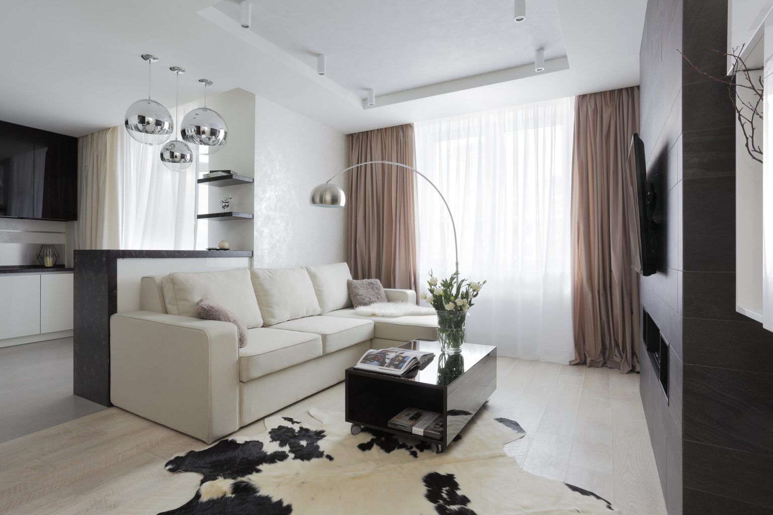 Apartament de 44 mp modern amenajat pentru o mama si fiica ei