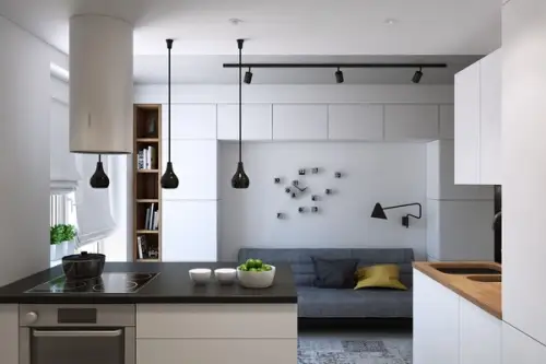 Spatiu functional intr-o amenajare contemporana