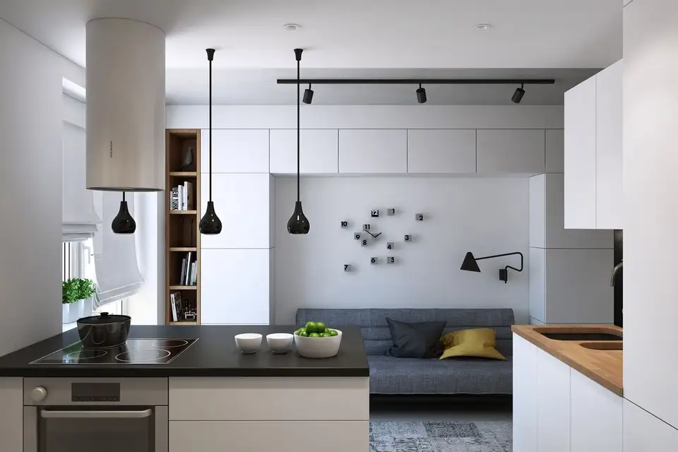 Spatiu functional intr-o amenajare contemporana