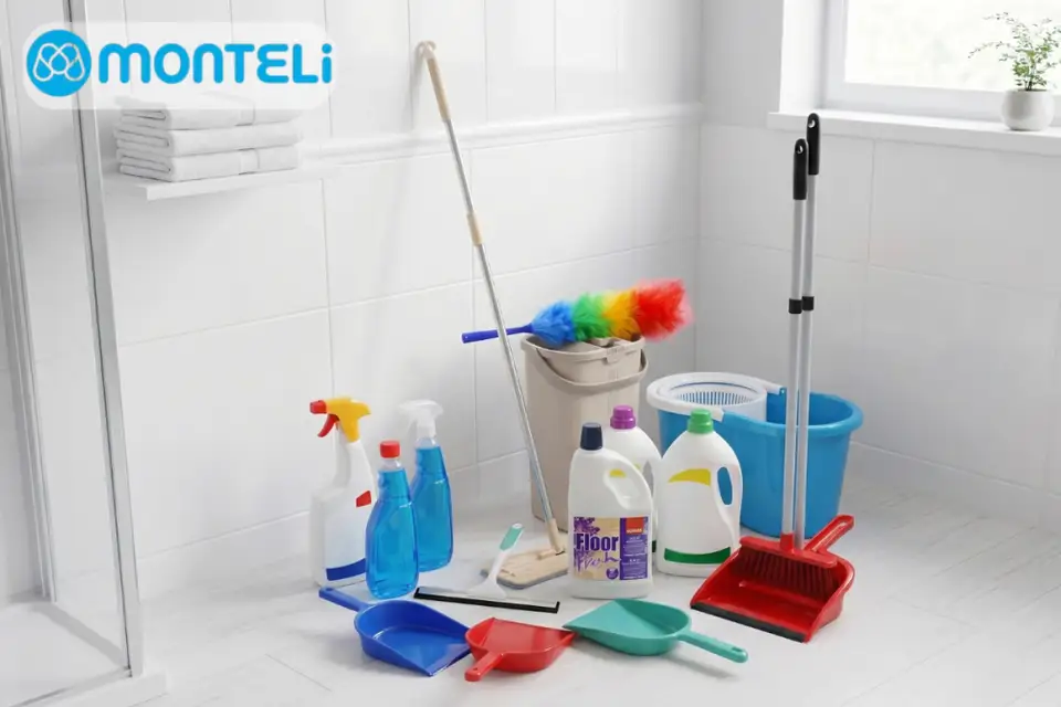 De unde poți comanda produse de curățenie online? Monteli livrează în toată țara