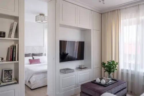 Decor clasic intr-un apartament de 2 camere si 53 mp