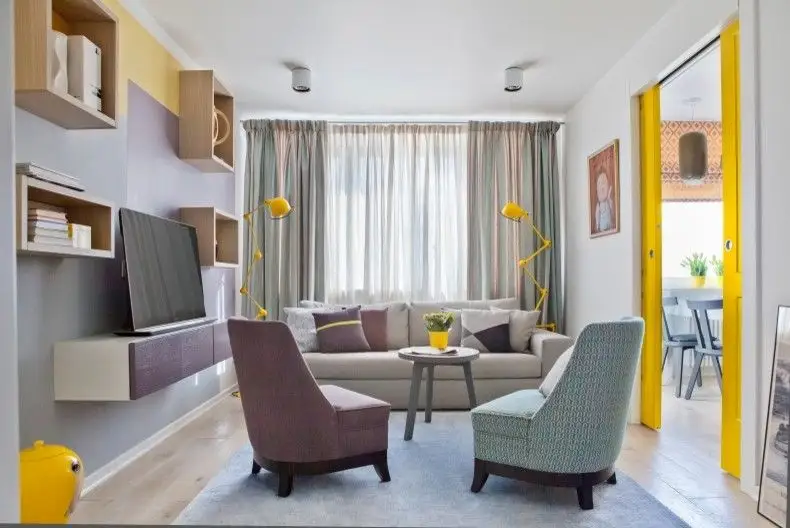 Elegant space in a 2-bedroom apartment