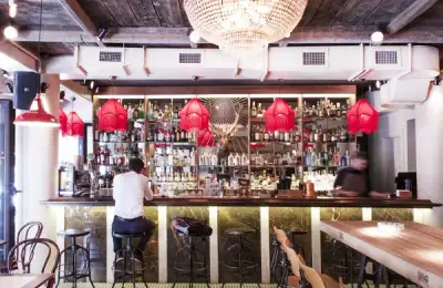 Golescu Salon: Eclectic Decor with Jazz for a Gastro-Cocktail Bar in Bucharest's Center