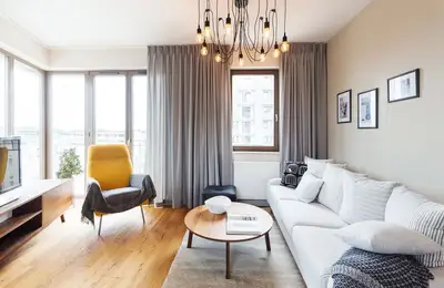 Stylish Space Designed in This 2-Bedroom Apartment
