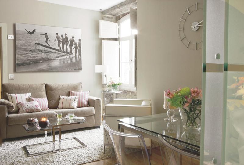 The Elegant Space of a 50 sqm Apartment
