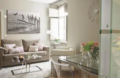 The Elegant Space of a 50 sqm Apartment