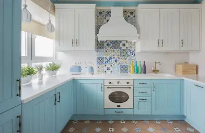 Impressive Design with Turquoise Accents for a Bright Apartment