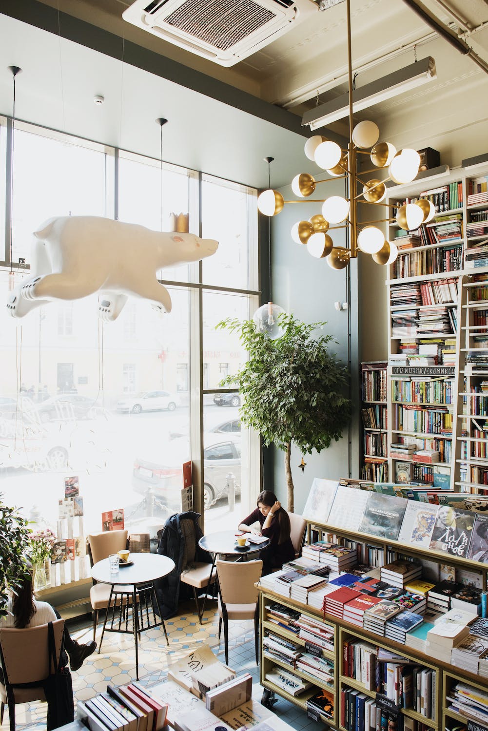 10 Unique Ideas for Designing a Bookstore-Cafe