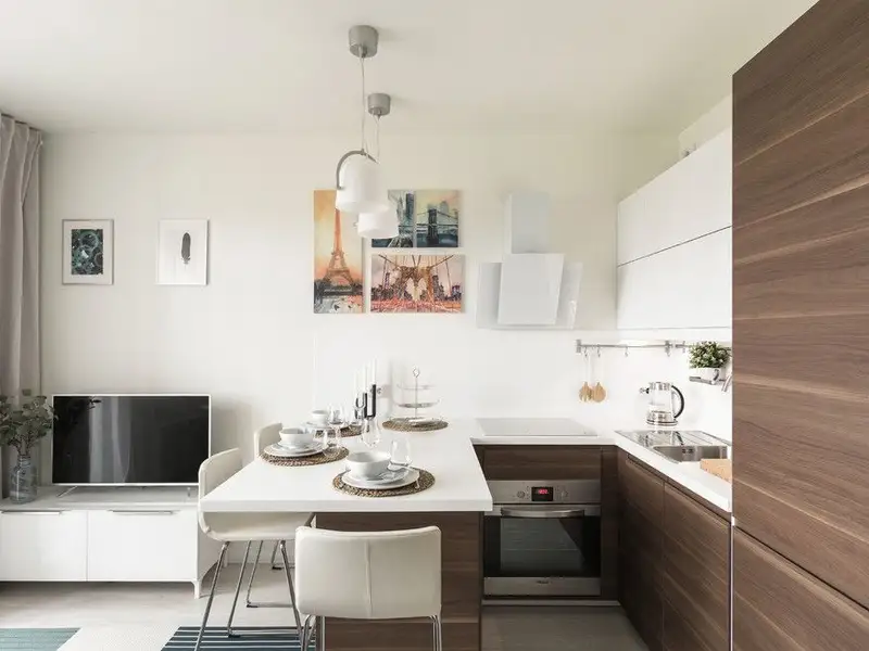 Model de amenajare pentru o garsoniera functionala
